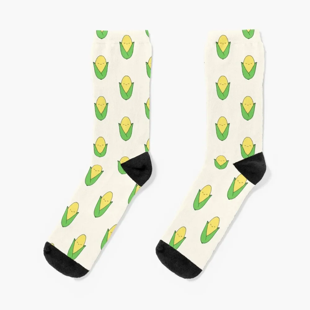 

Little Corn Cob Socks winter thermal golf designer Socks Women's Men's