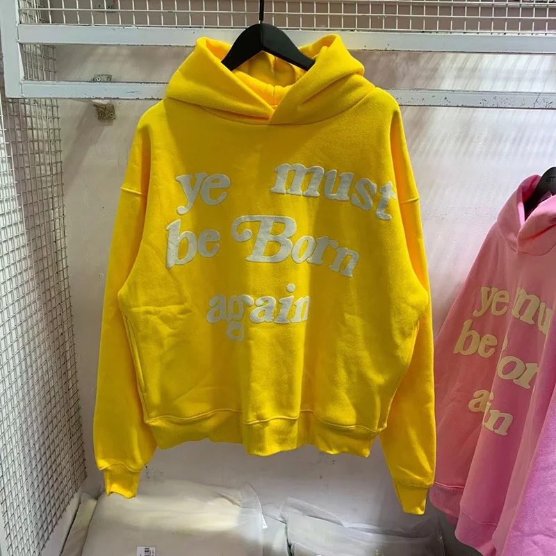 23FW クラシックフォームロゴ Ye Must Be Born Again パーカー