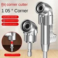 Embouts de tournevis magnétiques hexagonaux 1/4 po, outils à main pour perceuse, rallonge de perceuse, support à changement rapide, guide de vissage, embout de visseuse 2