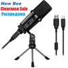 New Bee DM19 Condenser Microphone for PC USB Microphone Professional Mic for Computer Gaming Streaming Recording YouTube 1