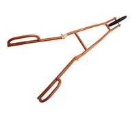 Hand Push single Wheel Ground Drilling Frame Agricultural Hole Drilling Ground Drilling Frame 1