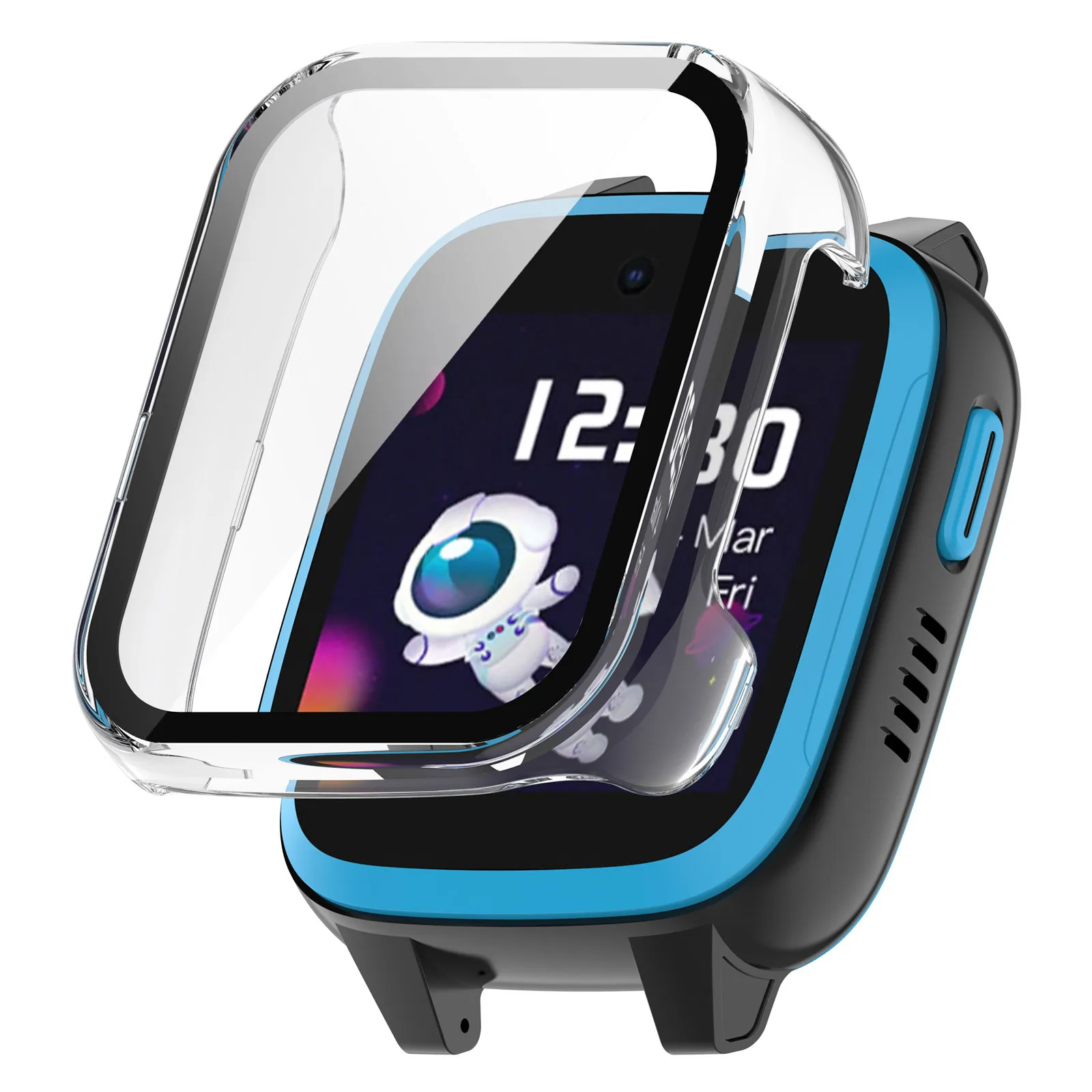 Durable Glass Screen Protector & Case for Kids Smart Watch Accessories