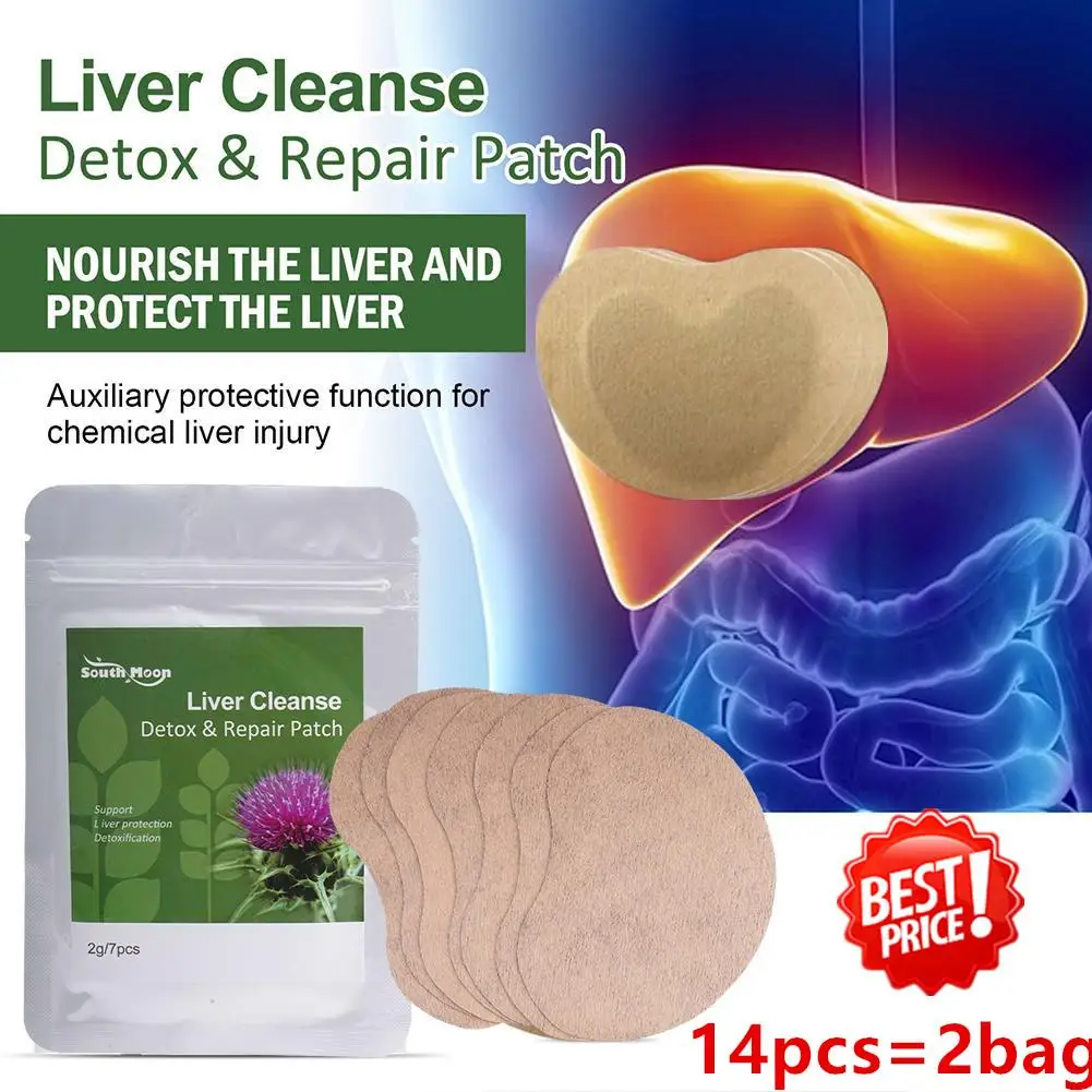 14PCS Lymphatic Drainage Detox Patch Anti Swelling Patch Effective Painless Treat Breast Lymph