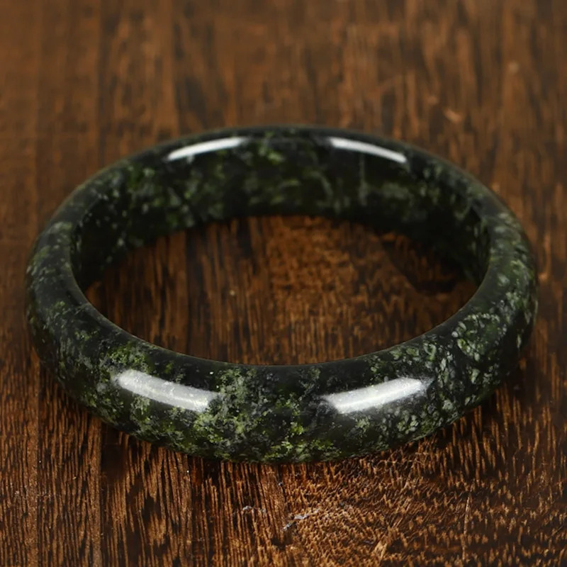 Natural Tibetan Jade Medicine King Stone Bracelet Women's Style National Style Versatile Jade Bracelet Jewelry