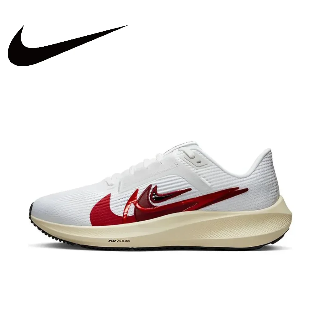 Zapatillas Nike Originales para Hombre y Mujer Nuevas Zapatillas Air Zoom Pegasus 40 Low Zapatillas para Correr Ligeras y Transpirables