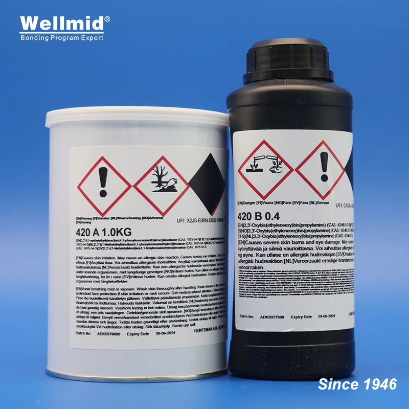 Araldite 420 Ab Epoxy Bonding Cfrp Composite Parti Di Aeroplani Arredi Interni Per Aerei Come Armadi Stowage Contenitori Colla