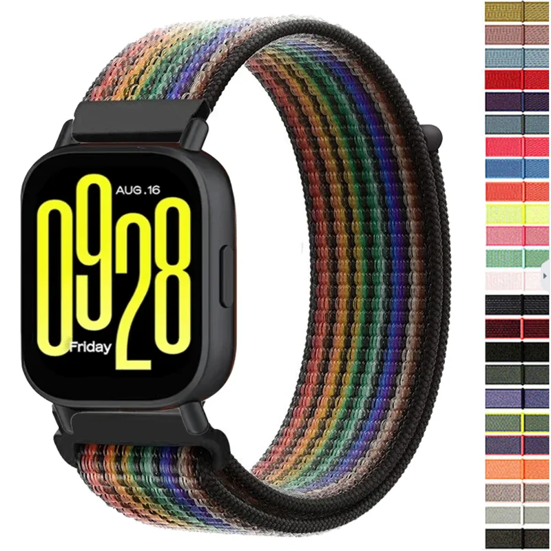 Nylon Loop Sport Strap - 20/22mm Adjustable Wristband