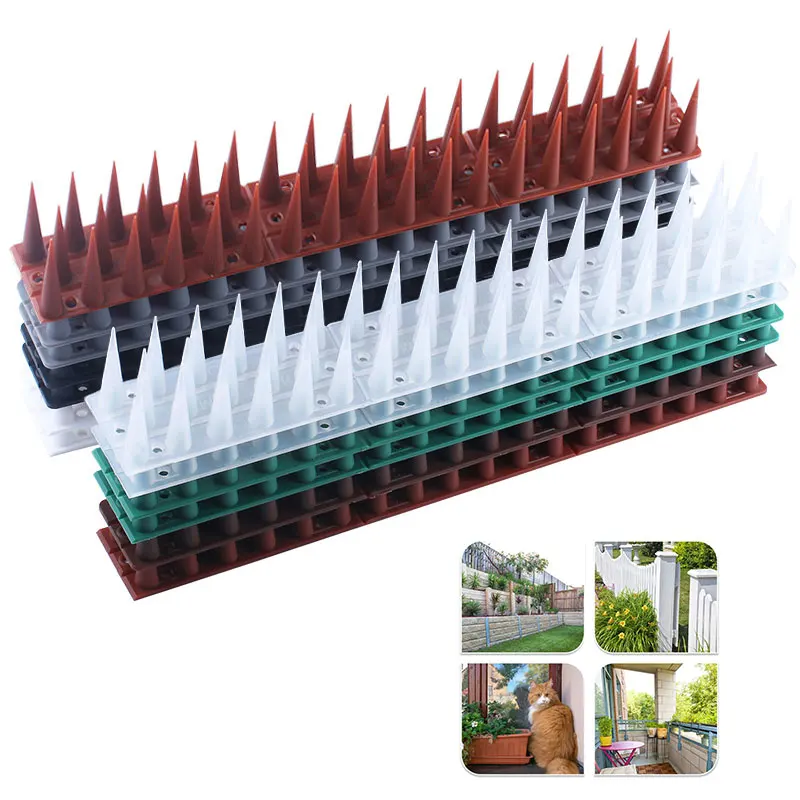 

1pcs Plastic Bird And Pigeon Spikes Anti Cat Anti Pigeon Spike For Get Rid Of Pigeons And Scare Birds Pest Control