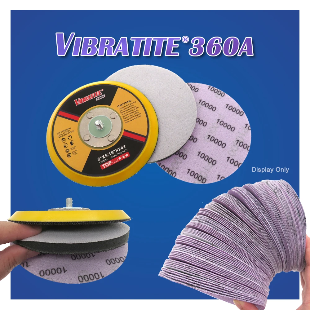 Hook and Loop Sanding Paper Professional Aluminum Oxide Wet & Dry Polishing for Wood Metal Paint Finishing 5/10Pcs 5 Inch sandpaper set,polish sand paper,sandpaper tools