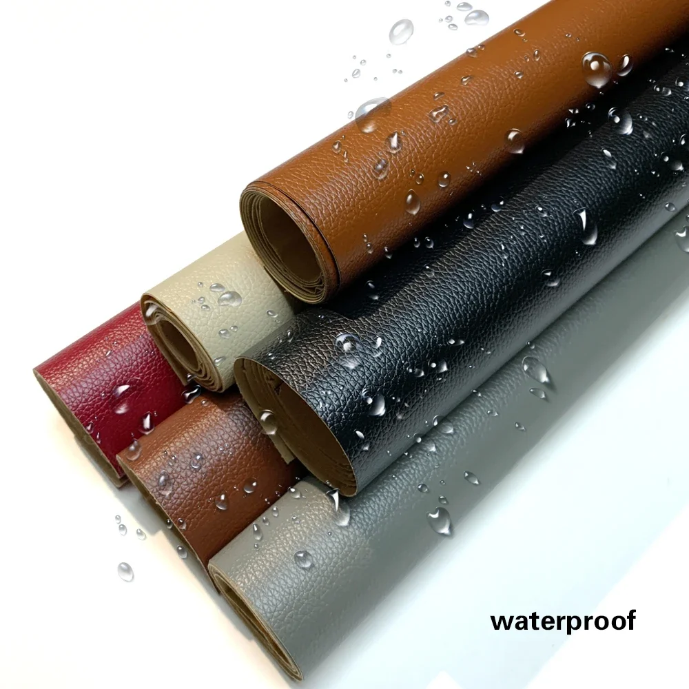 PU-Lederfolie, selbstklebend, für Sofa, Leder, Reparaturaufkleber, Auto, Motorrad, Sitzreparatur, weicher Patch-Aufkleber für die Sitzüberholung – Detail 8