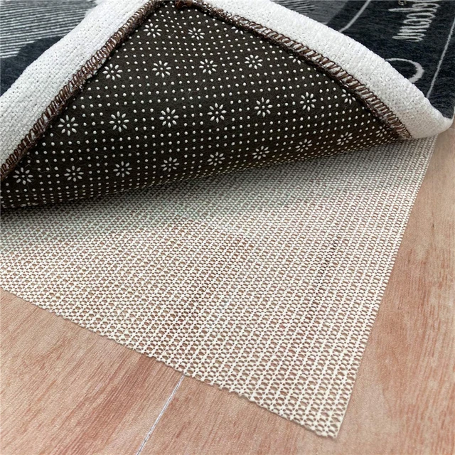 PVC Non Slip Rug Pads Can Cut Foam Anti Slip Underlay Yoga Sofa Mat  Carpet Cushion Floors Gripper Carpet Shower Mat 1