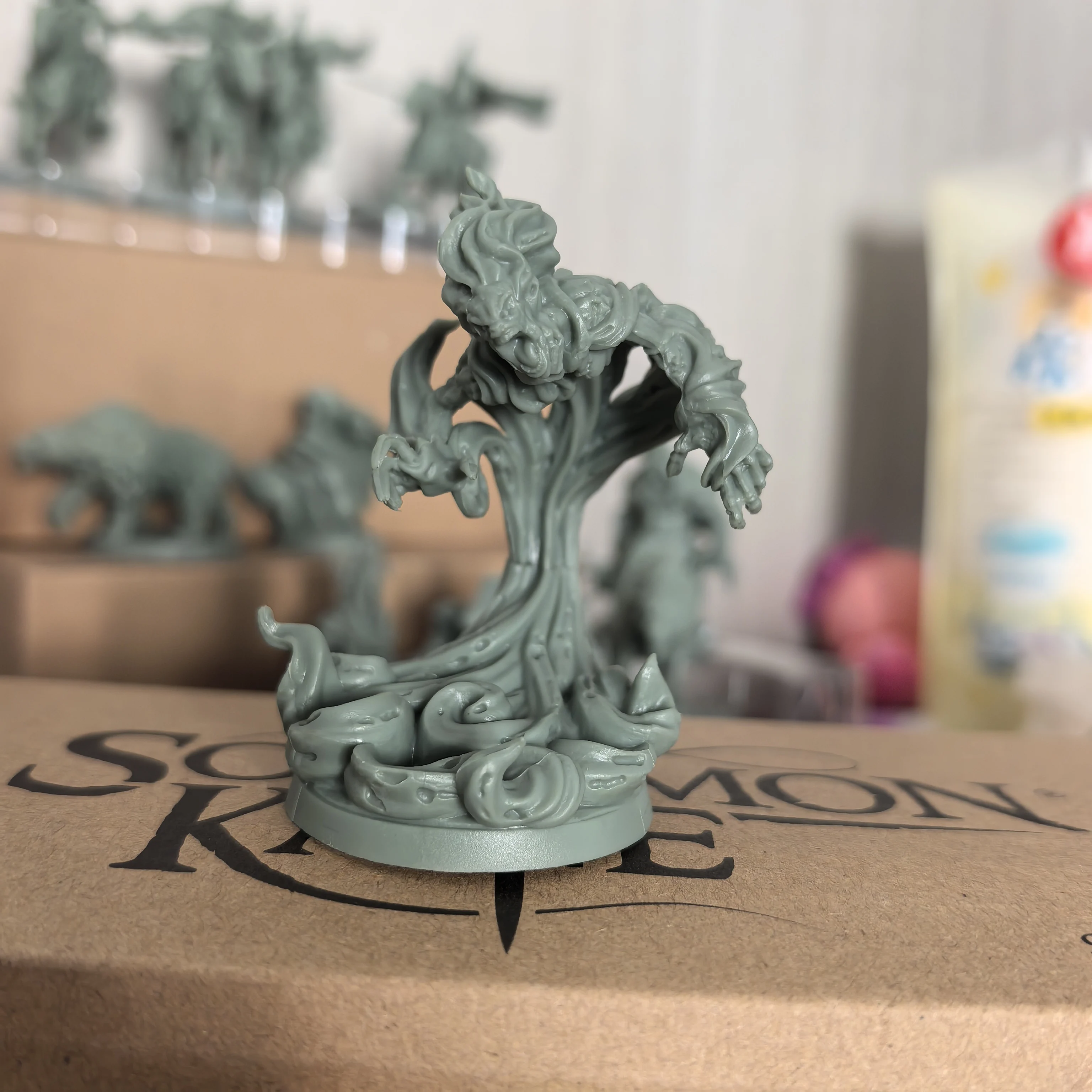 Zombicide Deluxe Horror Miniatures Set: Warriors, Heroes, and Monsters