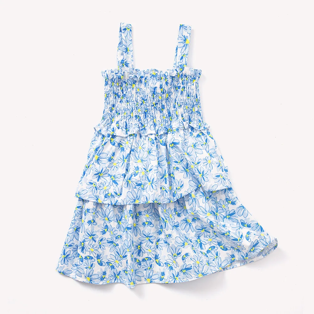 fancy baby dresses 2022 New Cute Kids Girls Princess Dress with lining Summer Children Fashion Beach Dresses Baby Girls Mesh Clothing, #6841 baby dresses