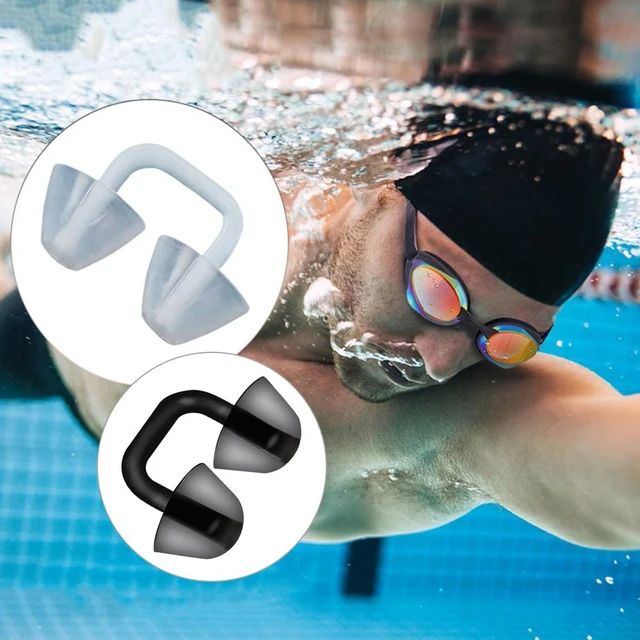 Accessoire de natation professionnel silicone pince à nez pour protection  du ne