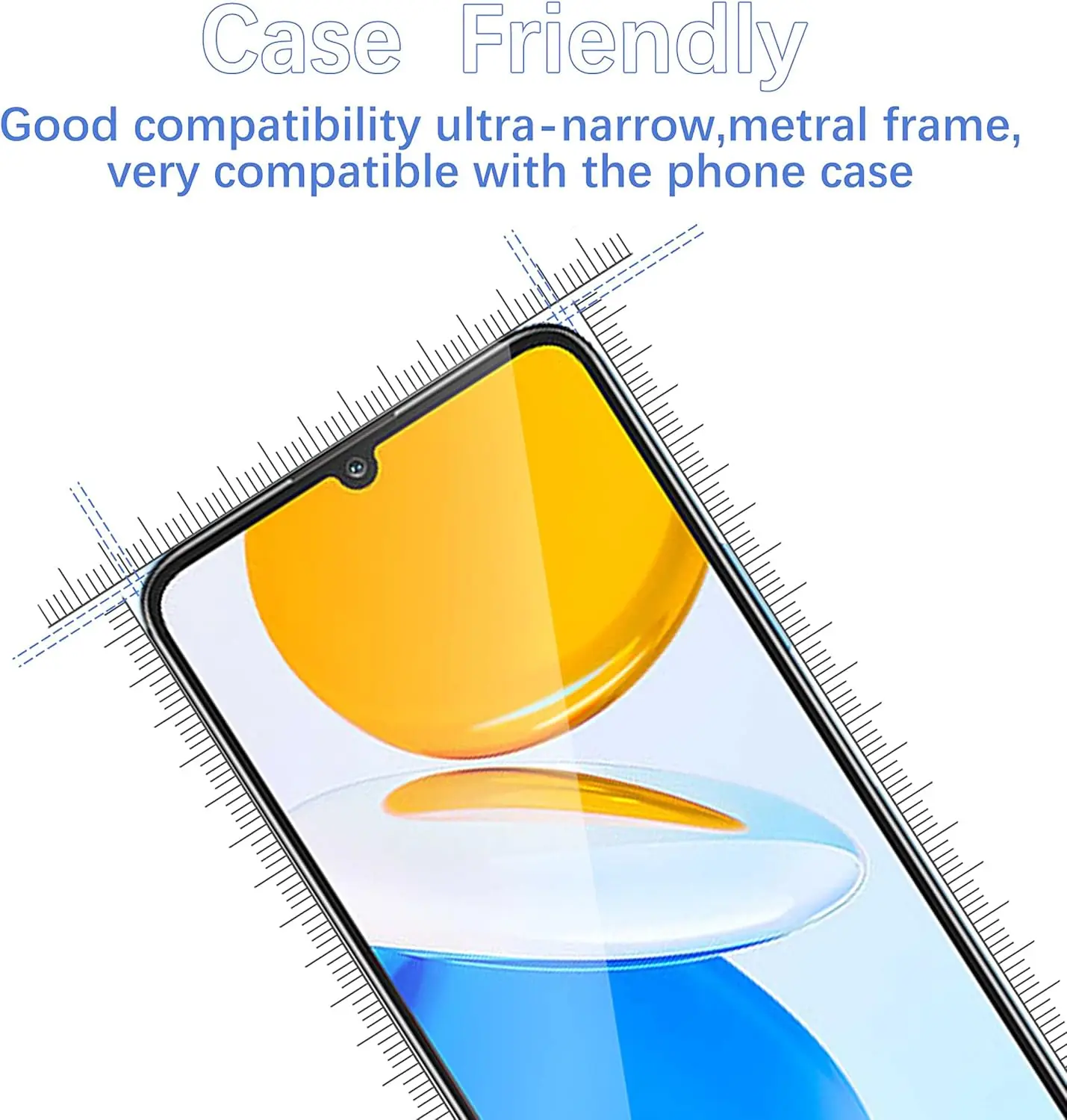 Premium Tempered Glass Screen Protector Film - 1/4 Pack