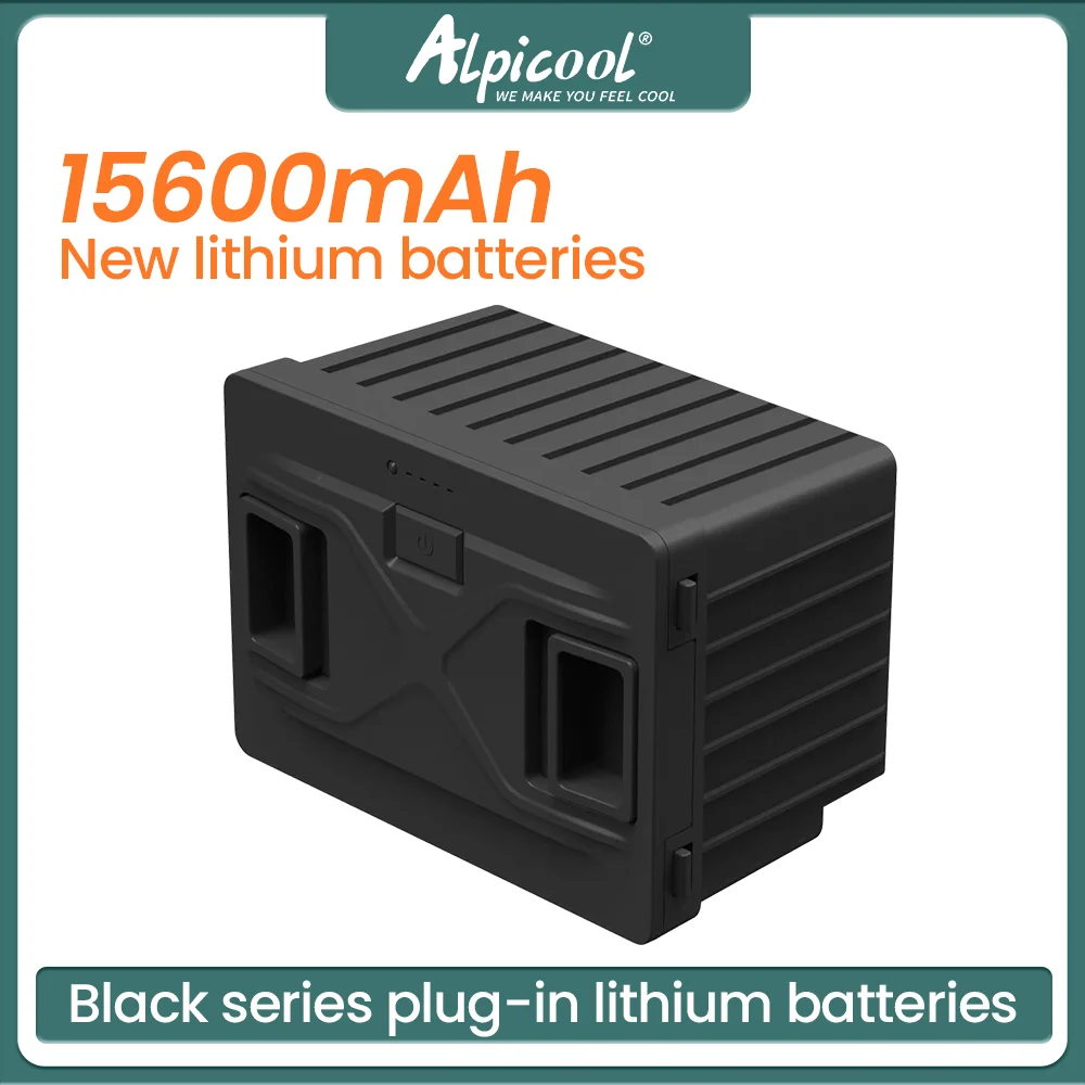Alpicool Home Car Built-in Plug-in Lithium Battery Internal Power Bank Portable Outdoor mini Refrigerator, mini refrigerator,camping refrigerator,car refrigerator accessories