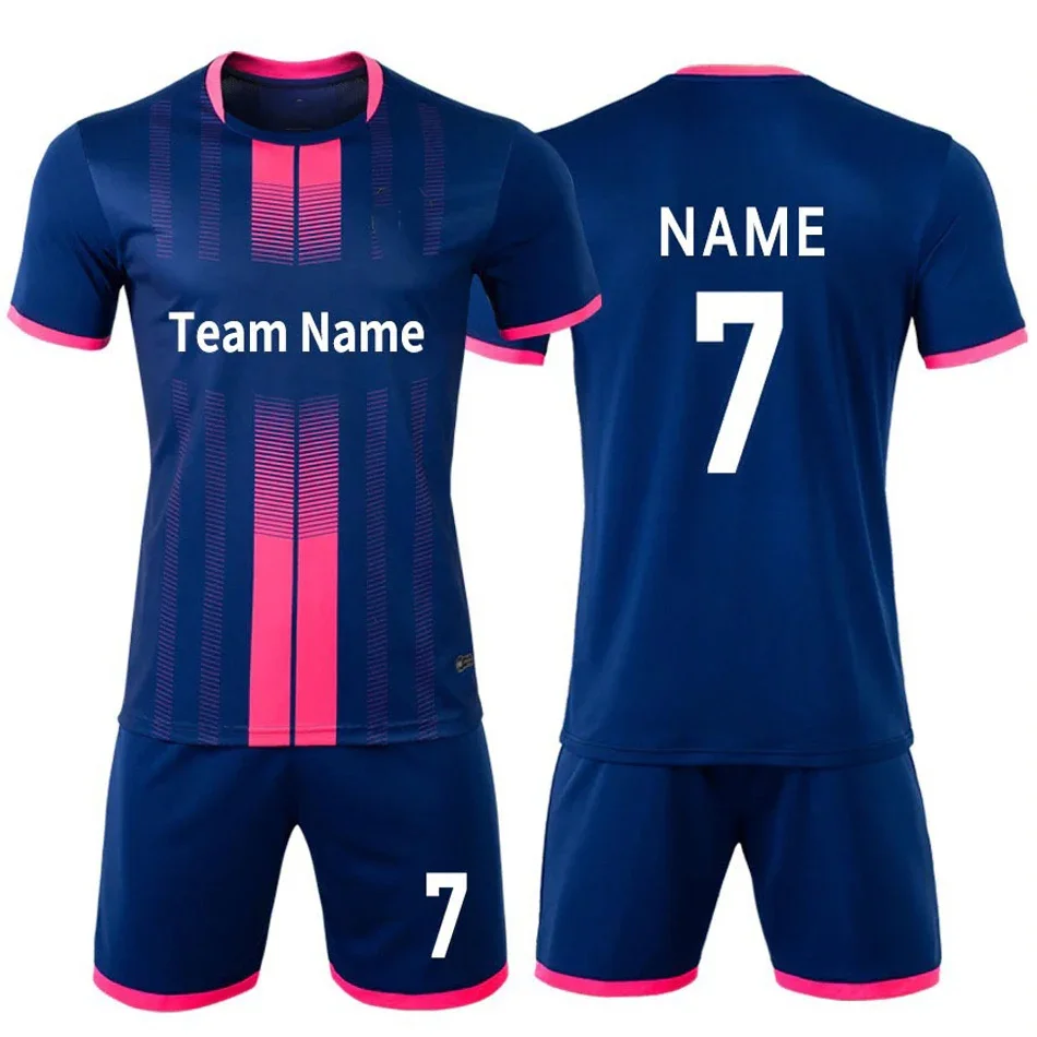 

Custom Plain Football Club Jerseys Kits Personalize Sublimation Mens Soccer Uniforms Team Soccer Wear Set With Logo New Season