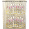 Luxury Acrylic Bathroom Shelf without Drilling Corner Shelf For Shower Kitchen Toilet Skincare Organizer Bathroom Accessories 2