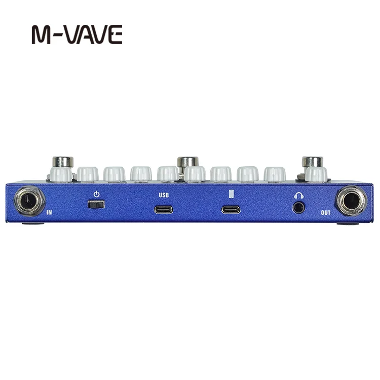 Description Picture 4 of itemM-vave Cube BABY Multi Effects Pedal Rechargeable Electric Bass Recording Audio Interface Function Cuvave Pedal