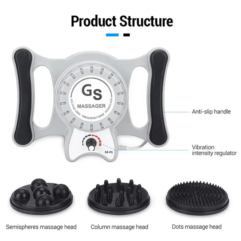 Handheld G5 Body Massage GS Slimming Machine Cellulite Remove Cellulite Loss Weight Slimming Vibration Relax Muscles Massager