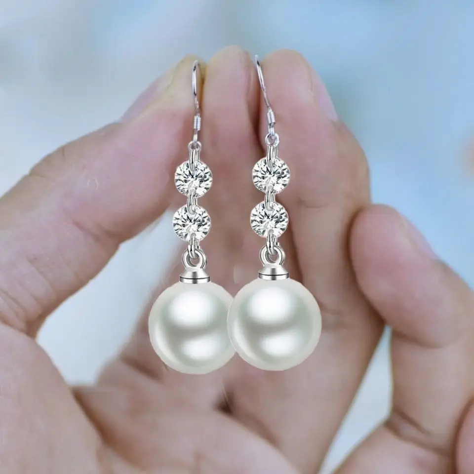 Pearl Drop Earrings