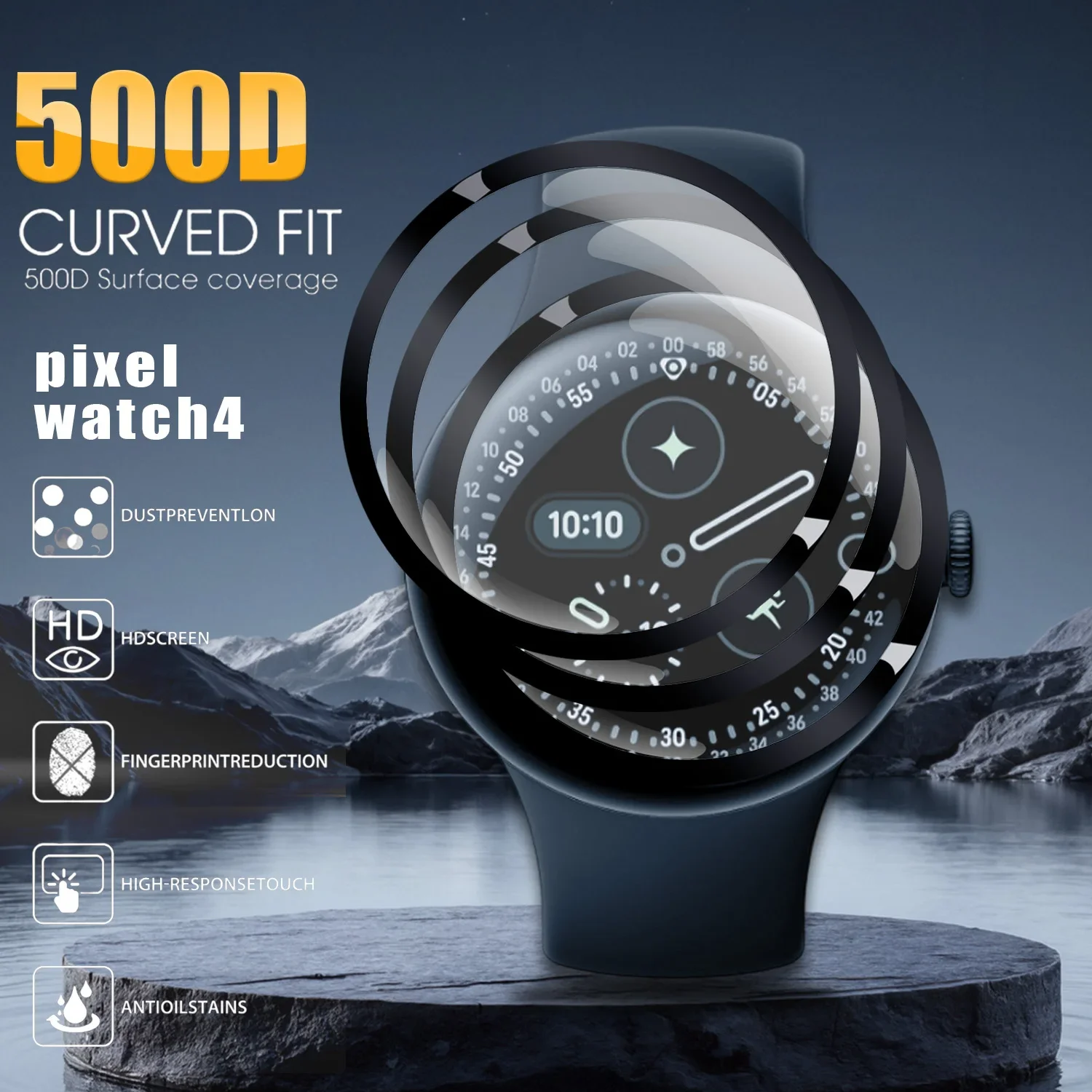3D Curved Full Cover Soft Screen Protector - Anti-Scratch Film