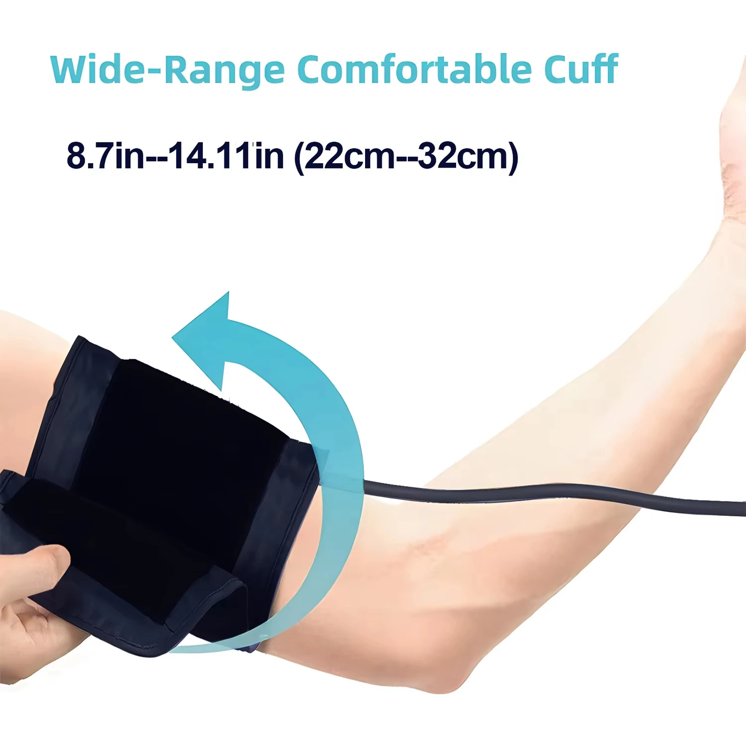 English Voice Large Display LED touch Screen Rechargeable Automatic Tonometer Arm Blood Pressure Monitor Digital Tensiometer 3