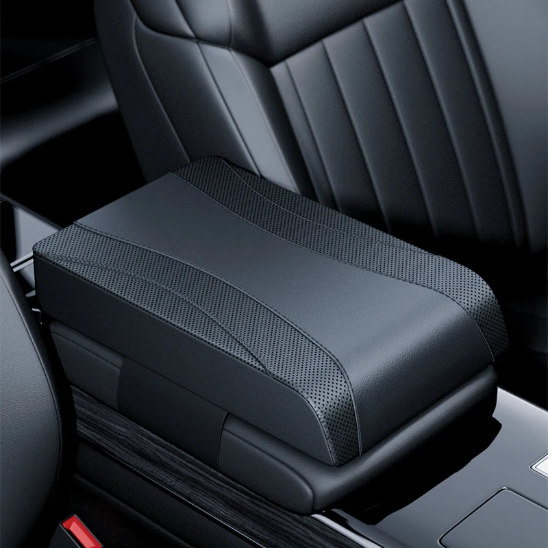 Floatdream Apoyabrazos Coche 2 Piezas - Almohadilla Reposabrazos Universal Beige - Protección Y Comodidad Al Conducir
