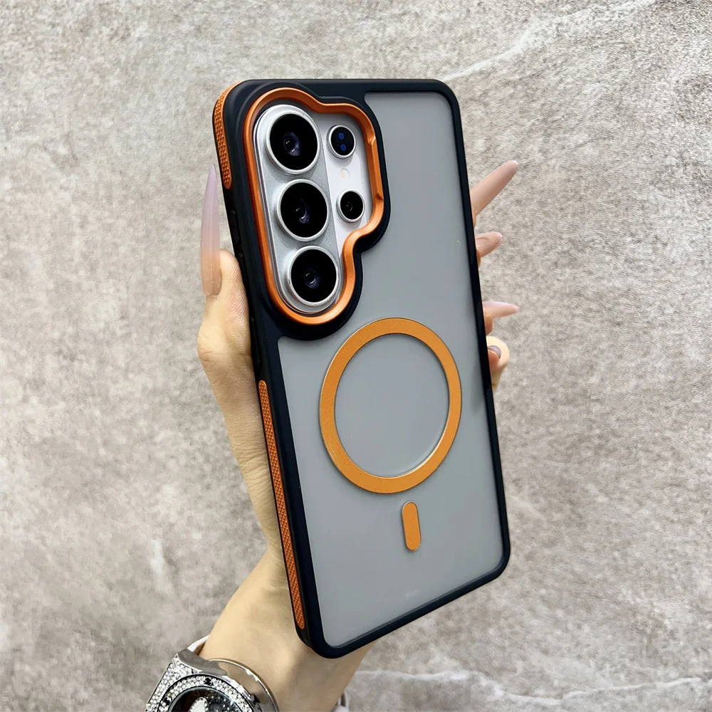 Enhanced Magnetic Colorful Phone Case with Magsafe Compatibility