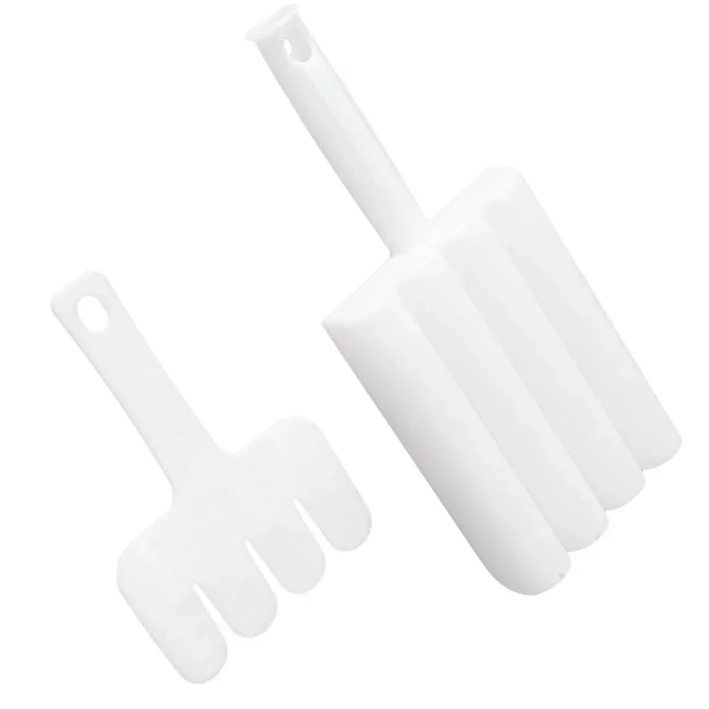 Plastic Meatball Maker Set Fried Fish Beaf Meat Making Balls For Mold Spoon Tools Kitchen Tool White