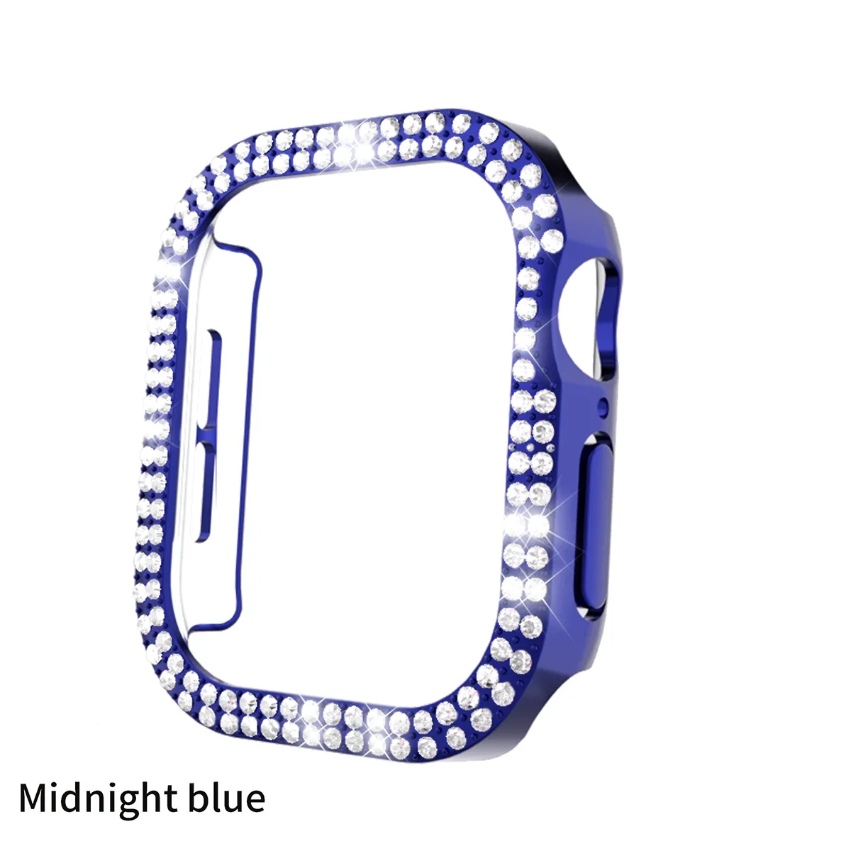 Bling Double Diamond Crystal Protective Bumper Case