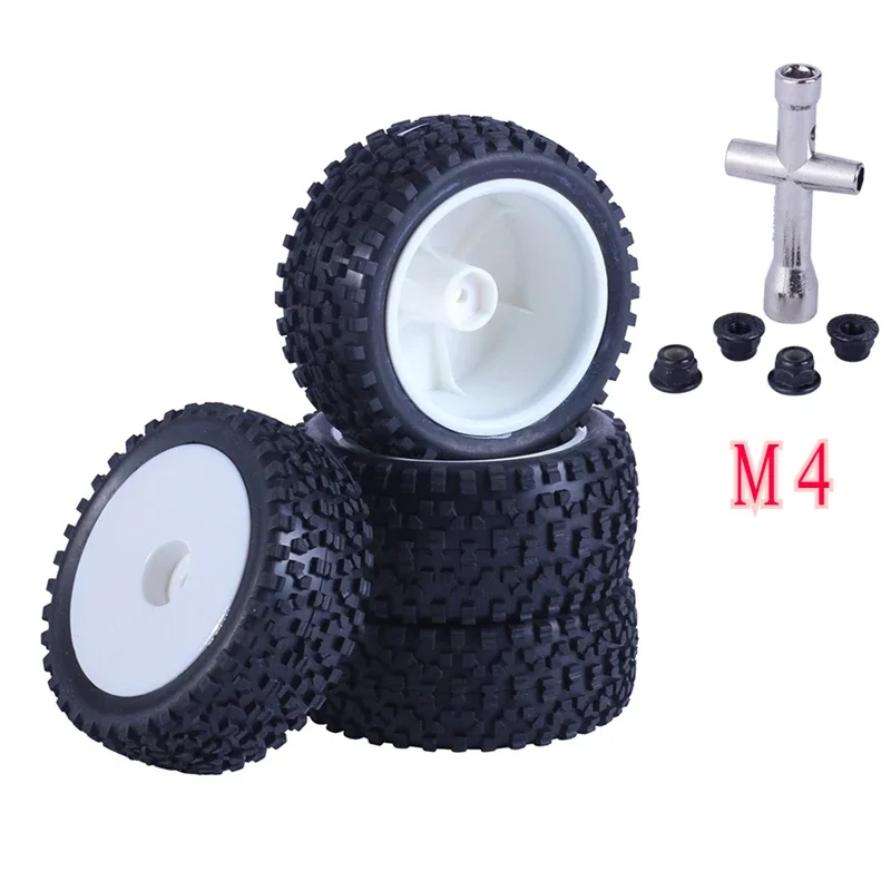 

4 шт., колесные шины для Wltoys 144001 124019 104001 1/10