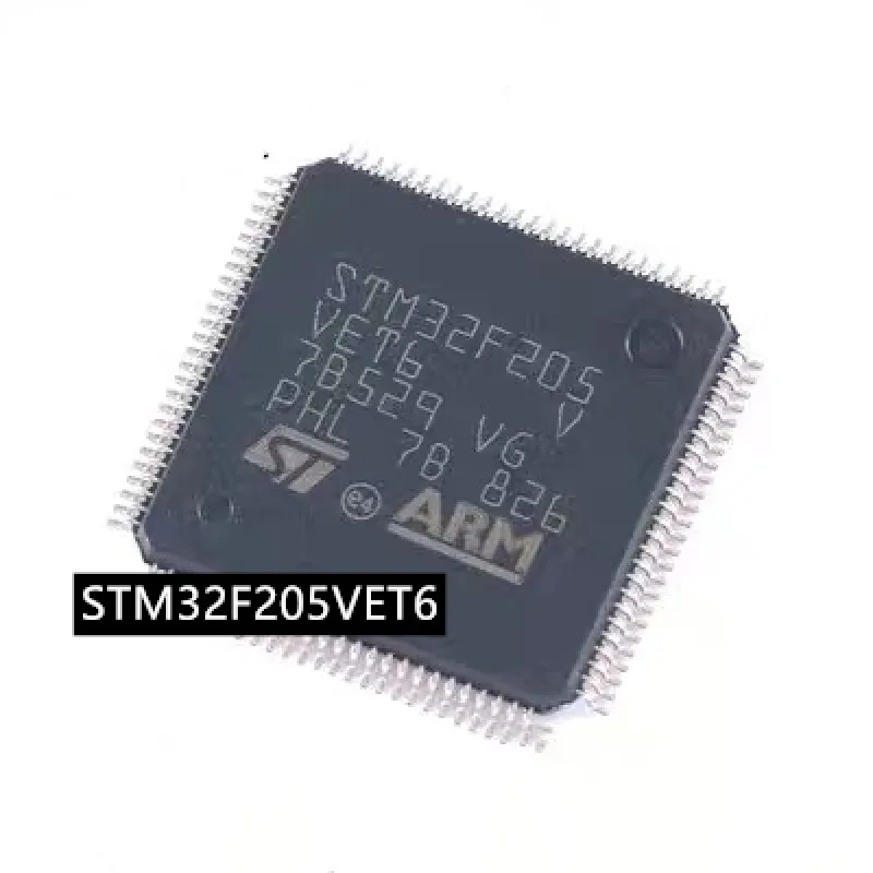 

1 шт./партия, новинка, оригинальный STM32F205VET6 STM32F205 32F205VET6 QFP-100