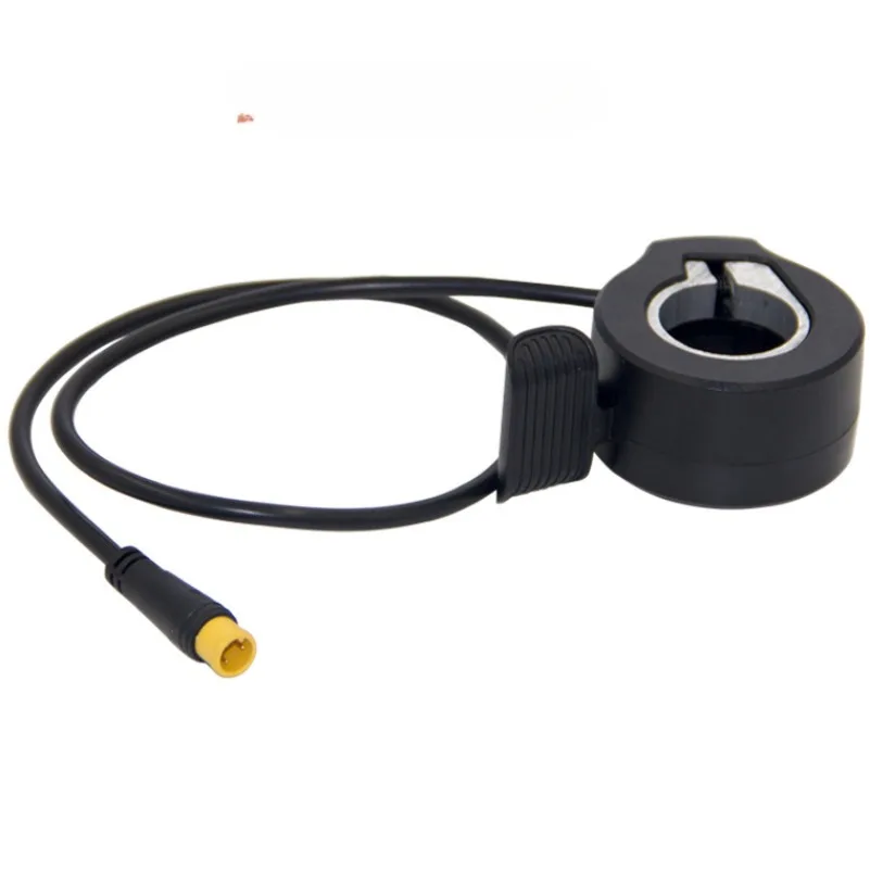 Electric bike throttle 3 pin waterproof connector 130X thumb for Bafang BBSHD 36V 48V