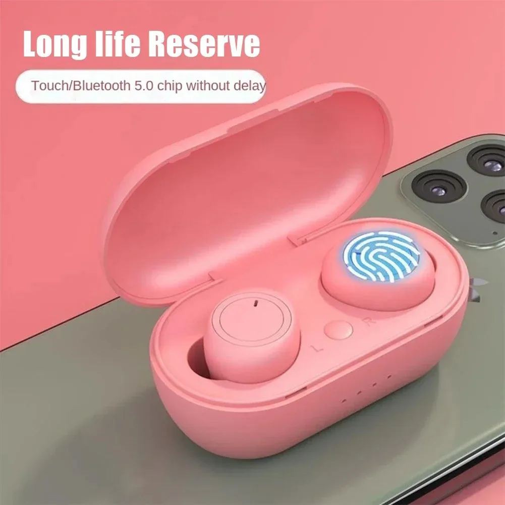 Waterproof Wireless Bluetooth Headphones True Stereo Earbuds