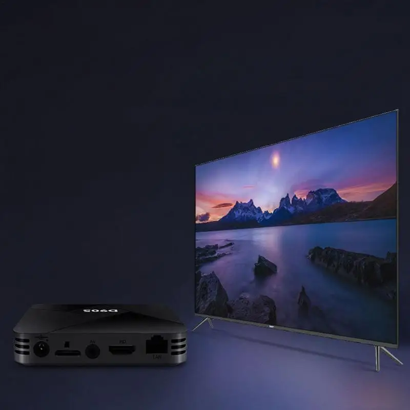 D905 Smart TV Box Androids 10.0 8GB Wifi 2.4G 4K Amlogic S905 Youtube Androids TV BOX Set Top Box Media Player