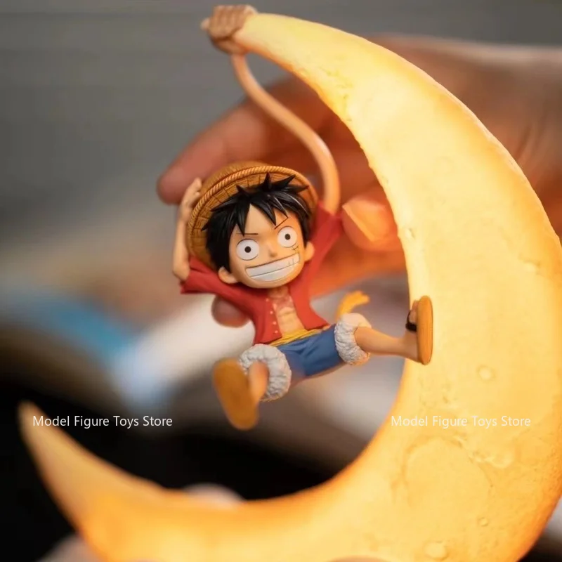 In Stock One Piece Original Luffy night lights Lamp Collection of Figures Birthday Studio Ornaments Decorations Trendy Gift Toys Sneakatelier