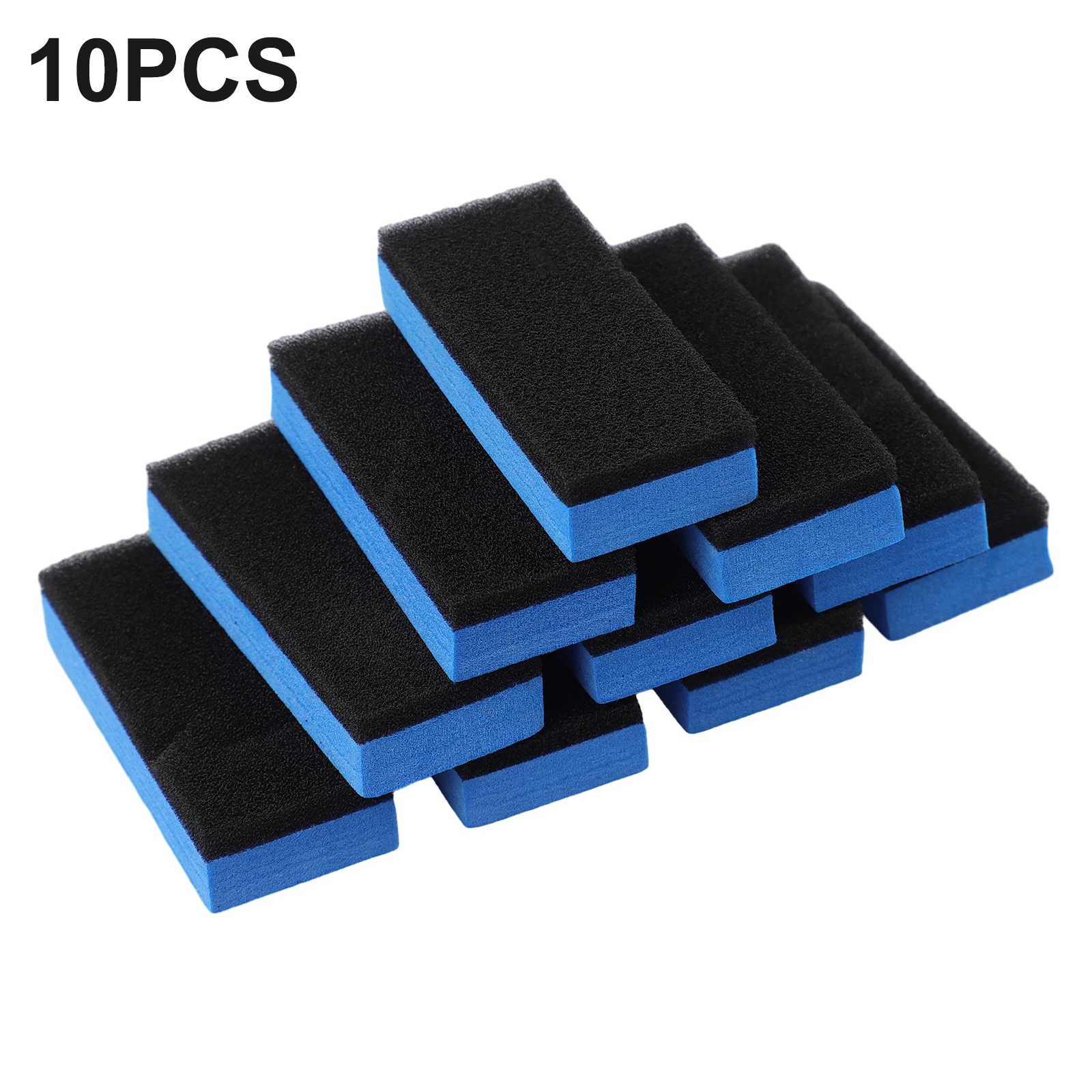 

10pcs Car Ceramic-Coating Sponge Glass Nano Wax Coat Applicator Polish Pads Car Polishing Wax Polishing Sponge Brush ﻿