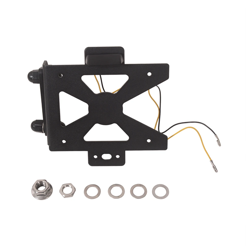 Per Bmw K100 Cafe Racer Scrambler Porta Targa Per Moto Eliminatore Laterale Pagina Tidy Kit Cornice Targa Con Luce