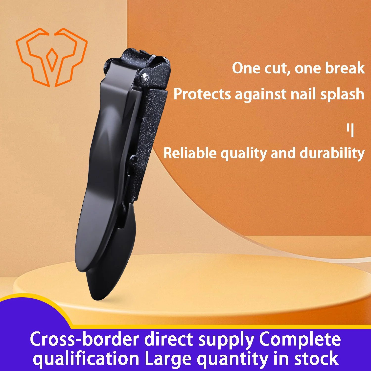 Nail Clippers Stainless Steel Anti Splash Nail Clippers Foldable Trimming Tools cutter