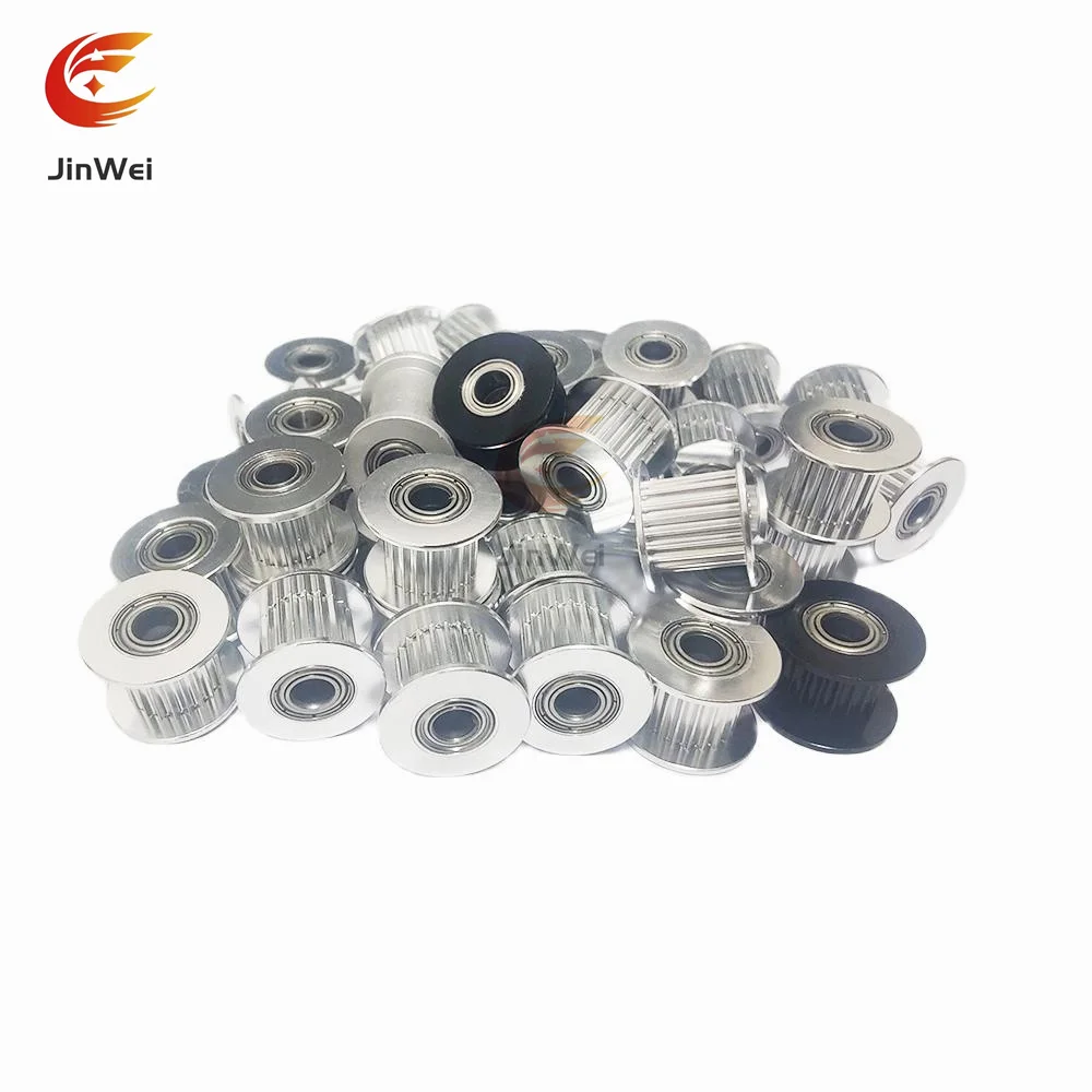 Synchronous Timing Idler Pulley GT2 2GT 16T And 20 Teeth Bore 3/4/5/6mm for 6/9/10/15mm Belt 3D Printer Accessories timing belt pulley timing pulley 3d printer accessories