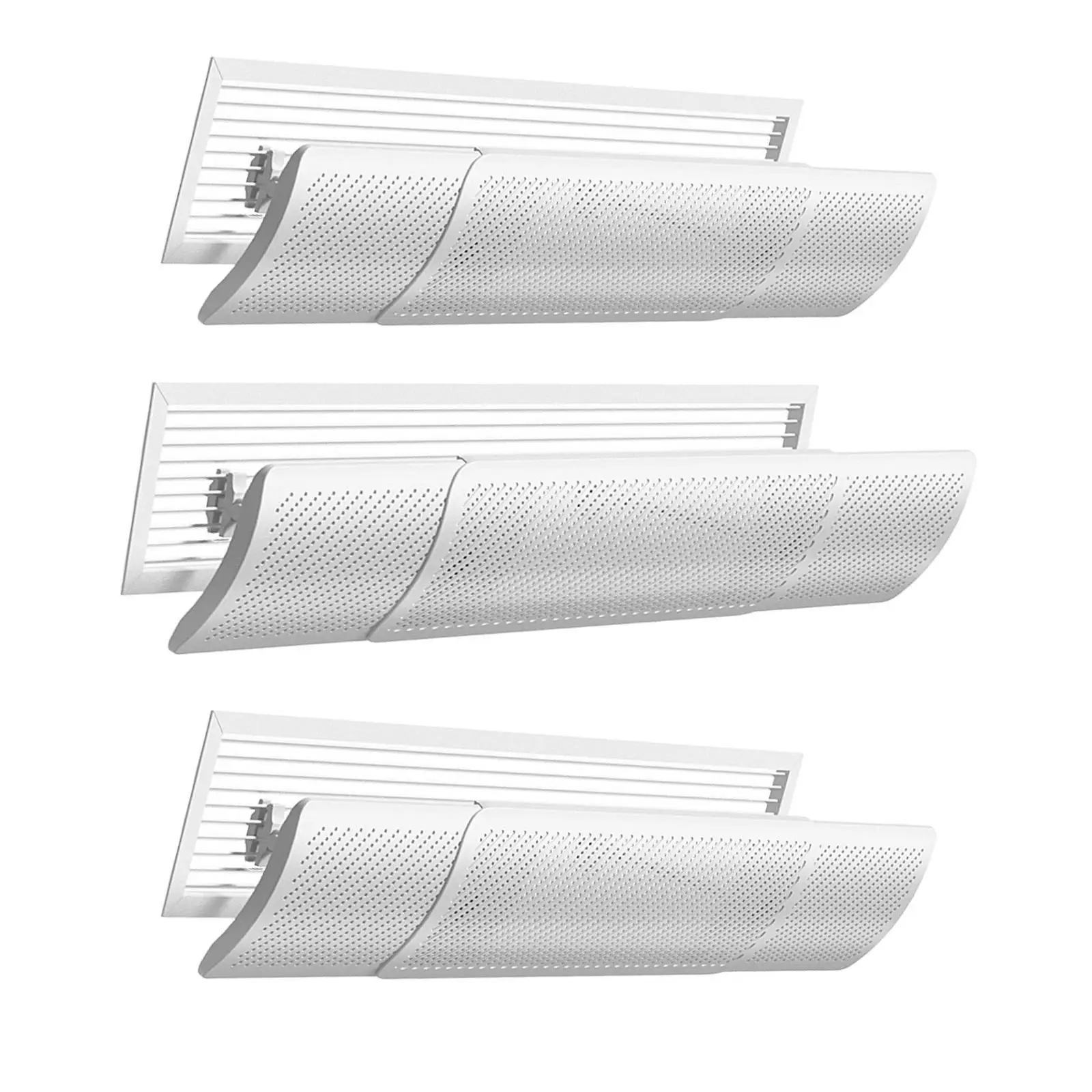 Air Conditioner Deflector Air Conditioning Deflector Wind Baffle Retractable Outlet Wing for Hotel Bedroom Nursery Home Office
