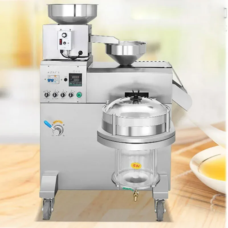 XZ-Z505H Oil Presser Automatic Household FLaxseed Oil Extractor Peanut Oil Press Cold Press 1500W