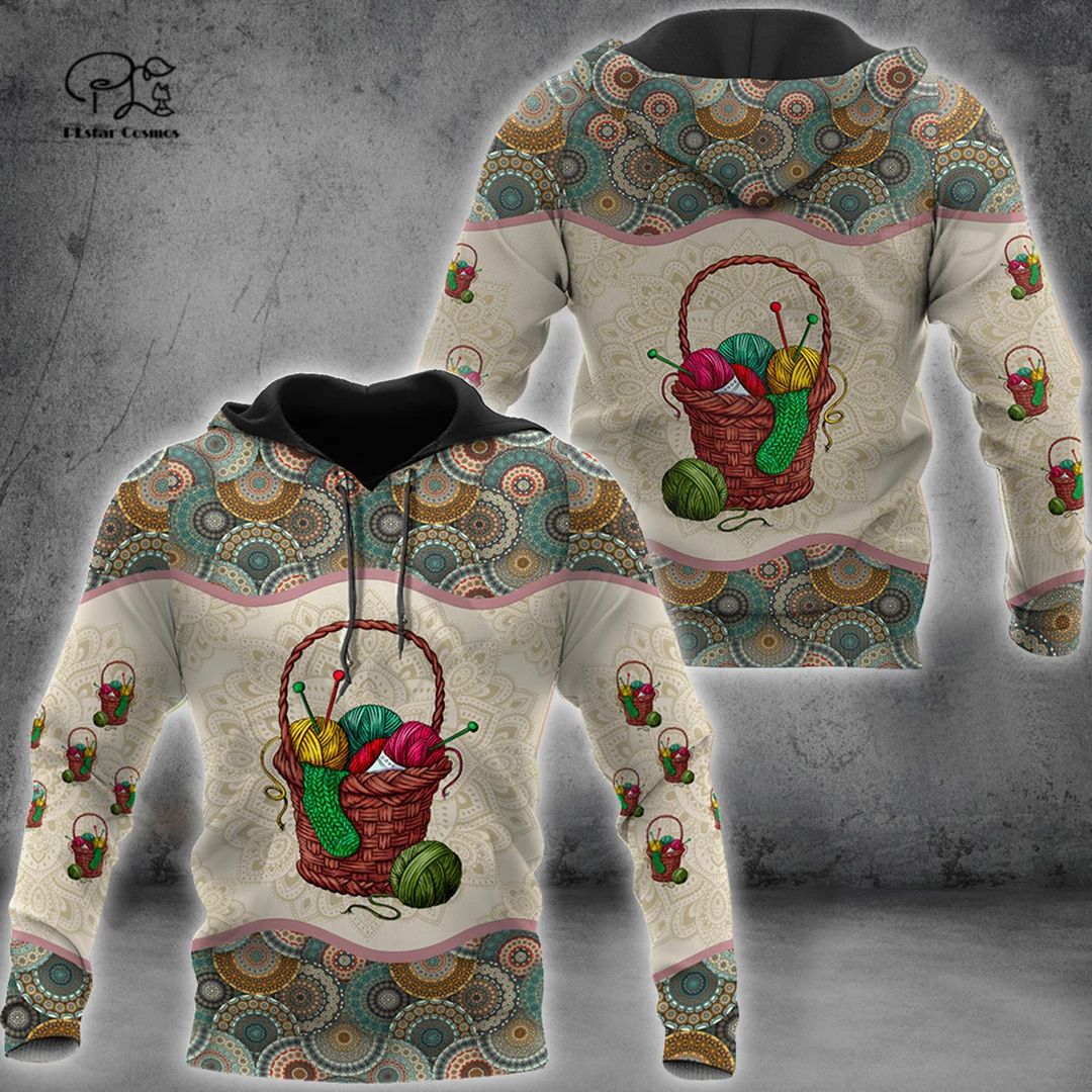 PLstar Cosmos 3DPrinted Newest Tailor Sewing Gift Madala Art Unique Hrajuku Streetwear Unisex Casual Hoodies/Zip/Sweatshirt B-3