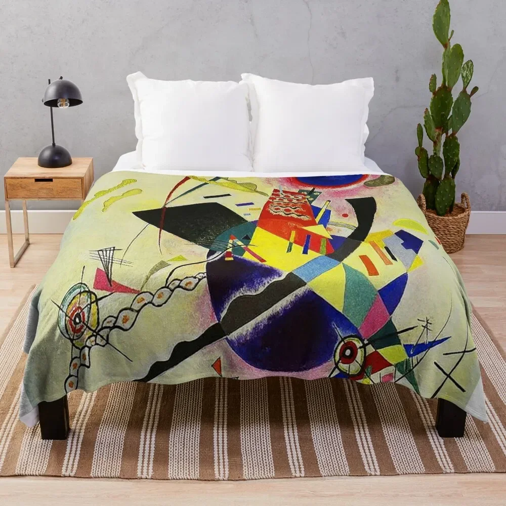 

Wassily Kandinsky Throw Blanket Kid'S Bed For Sofa Thin Blankets
