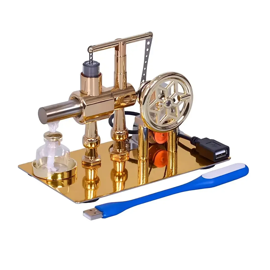 Stirling Engine Generator Steam Engine Physics Experiment Popularization Science Making Toy Model Small