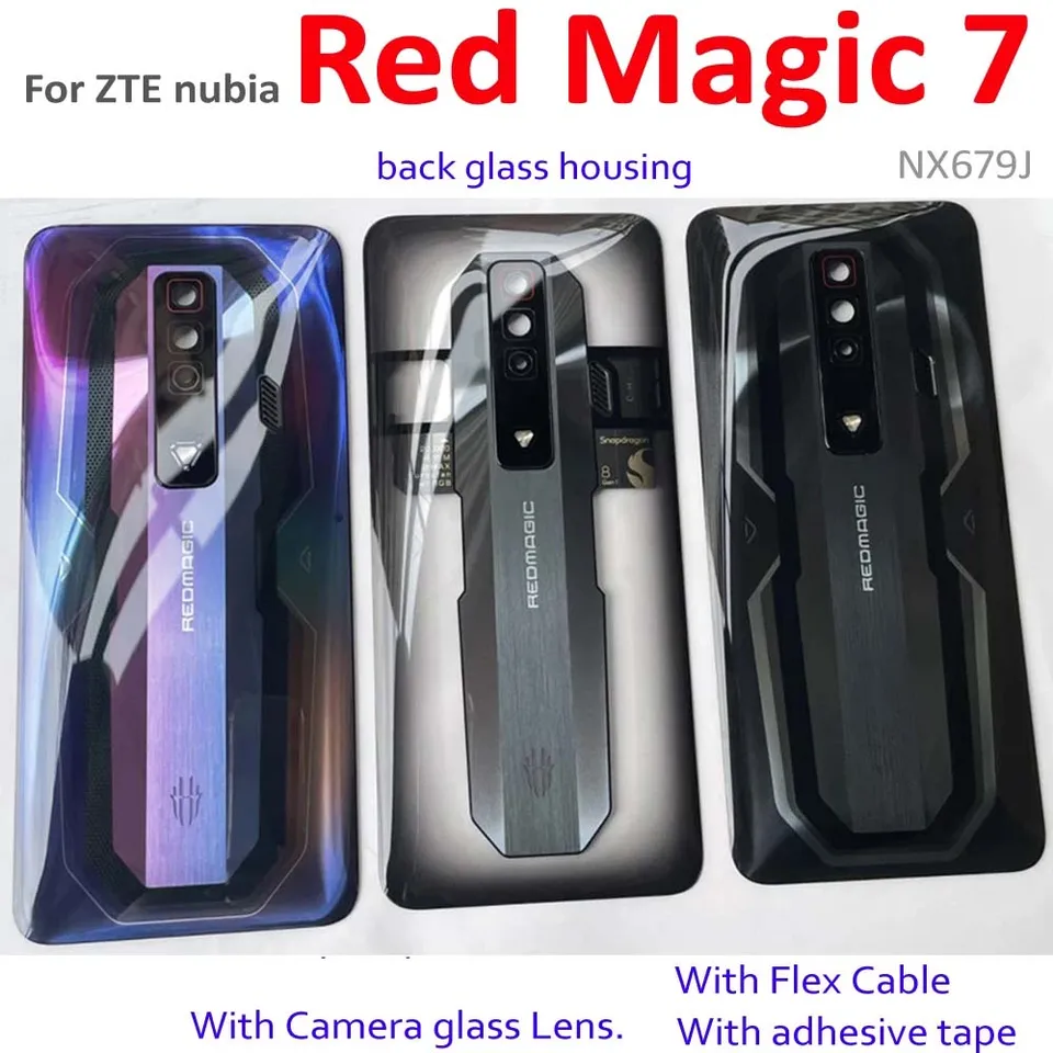 Best AAA+ Back Glass Cover Battery Housing For ZTE Nubia Red Magic