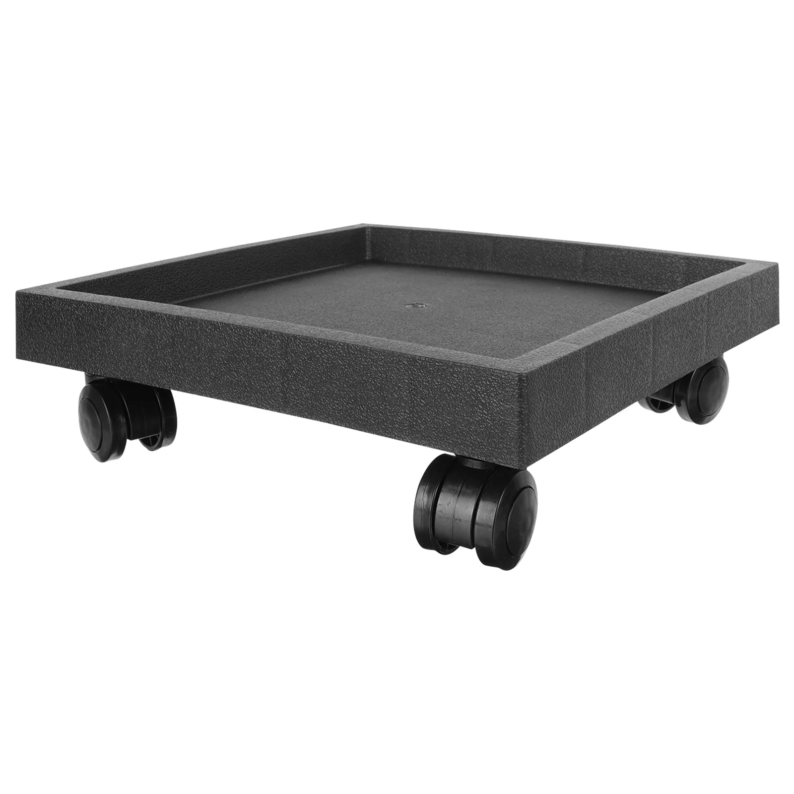 

Flower Pot Tray Pots for Plants Square Flowerpot Resin with Plastic Wheels Furniture Water Storage Planter Pallet Movable