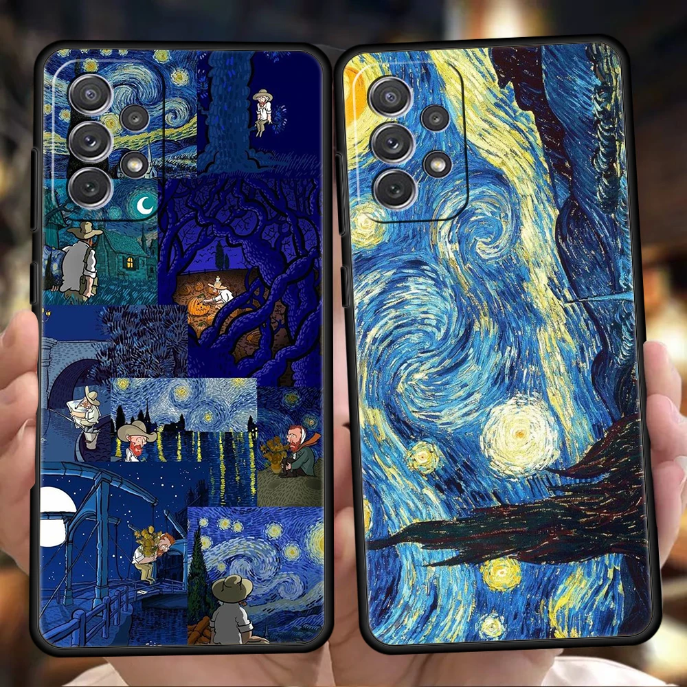 Artistic Van Gogh Series Soft Shell Phone Case