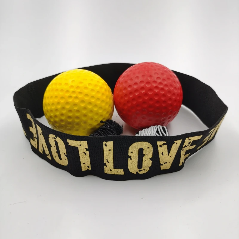 Punching Ball Head-mounted Fighting Speed Sanda Training Boxing Reflex Hand Eye Reaction Home Sandbag Fitness Boxing Equipment